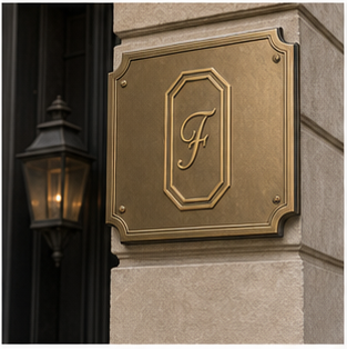 Generated building signage mockup